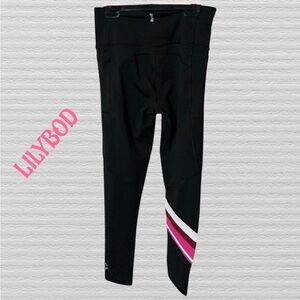 ‼️LILYBOD LIMITLESS Full Length Legging - Black/Pink/White